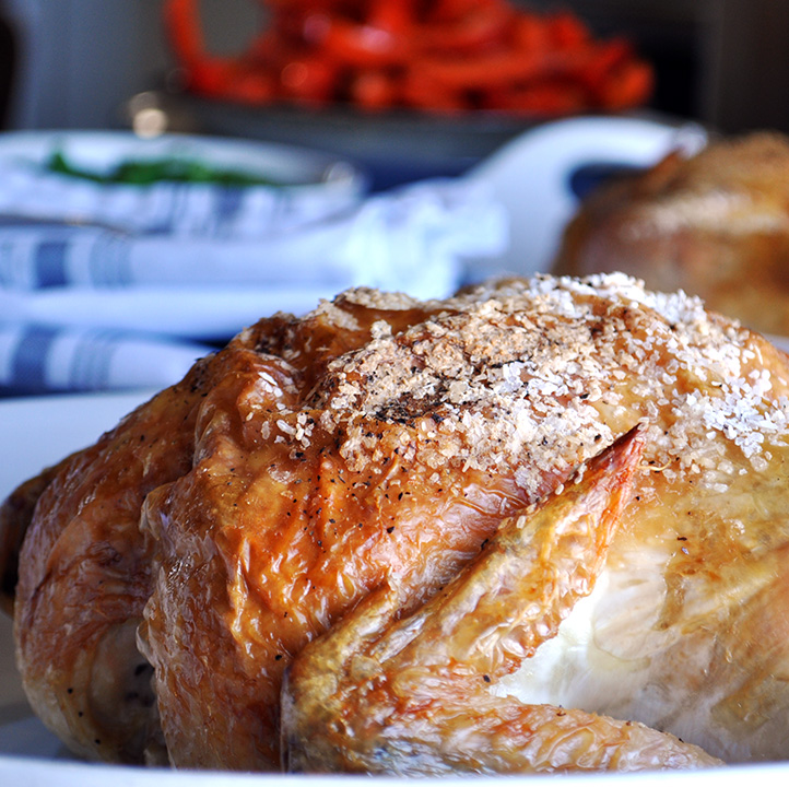 Perfect simple roast chicken