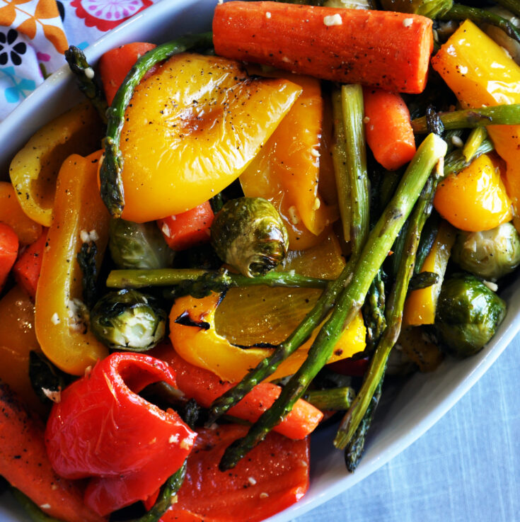 Perfect Roasted Vegetables.