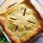 Braised Beef Pot Pie with a Puff Pastry Crust