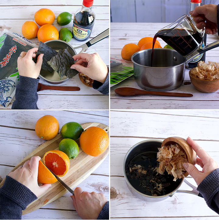 How to make Citrus Ponzu.