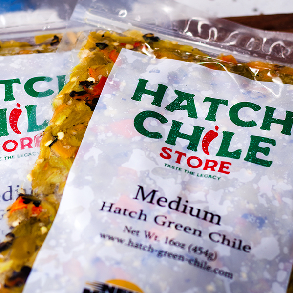Medium Roasted Hatch Green Chile - 5lbs