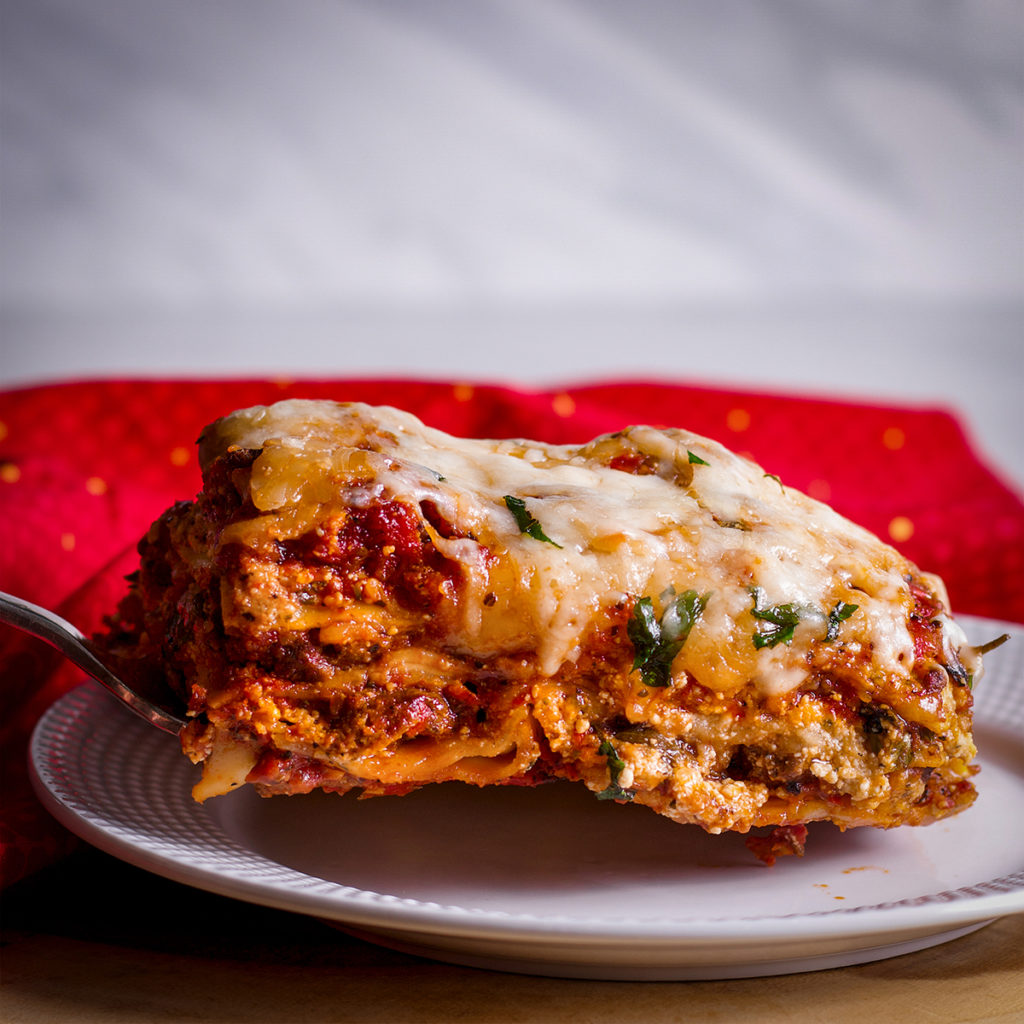 {BEST} Classic Lasagna with Sausage, Marinara and Cheese - A Little And ...