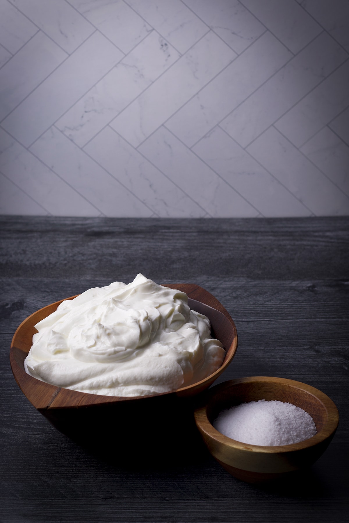 A bowl of yogurt and some salt are the only ingredients you need to make homemade labneh.