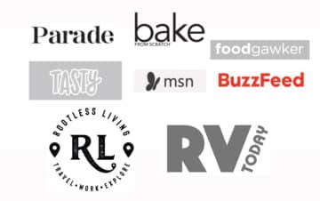 Logos from publications that have featured recipes from this website.